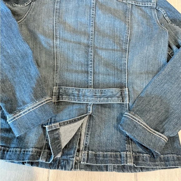 Calvin Klein Jeans Vintage Denim Jacket SZ L - Picture 6 of 16